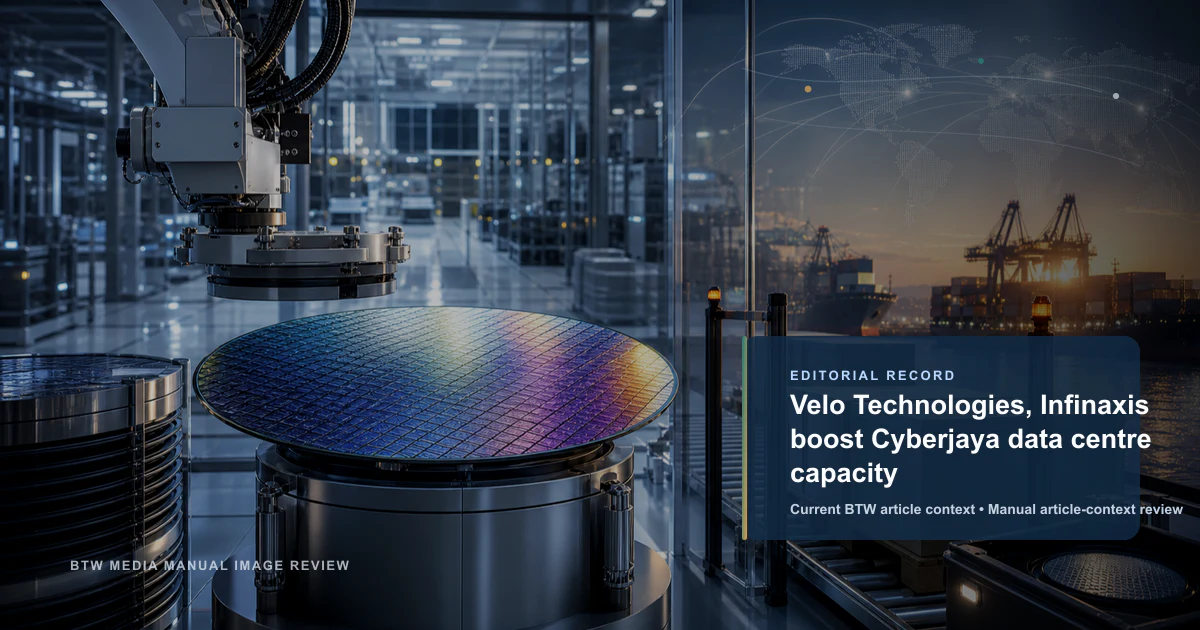 Velo Technologies et Infinaxis augmentent la capacité du centre de données de Cyberjaya
