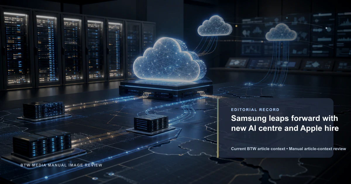 Samsung fait un bond en avant avec un nouveau centre d'IA et le recrutement d'un cadre d'Apple