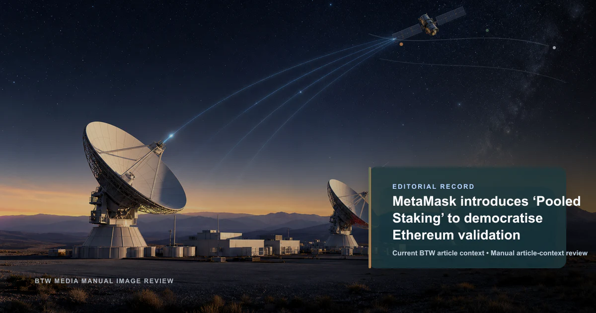 MetaMask 推出“质押池”以民主化以太坊验证