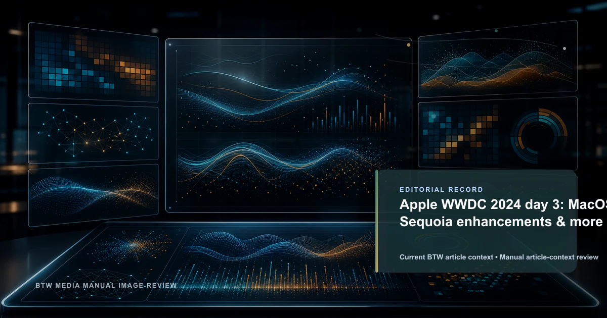 Apple WWDC 2024 día 3: Mejoras de macOS Sequoia y más