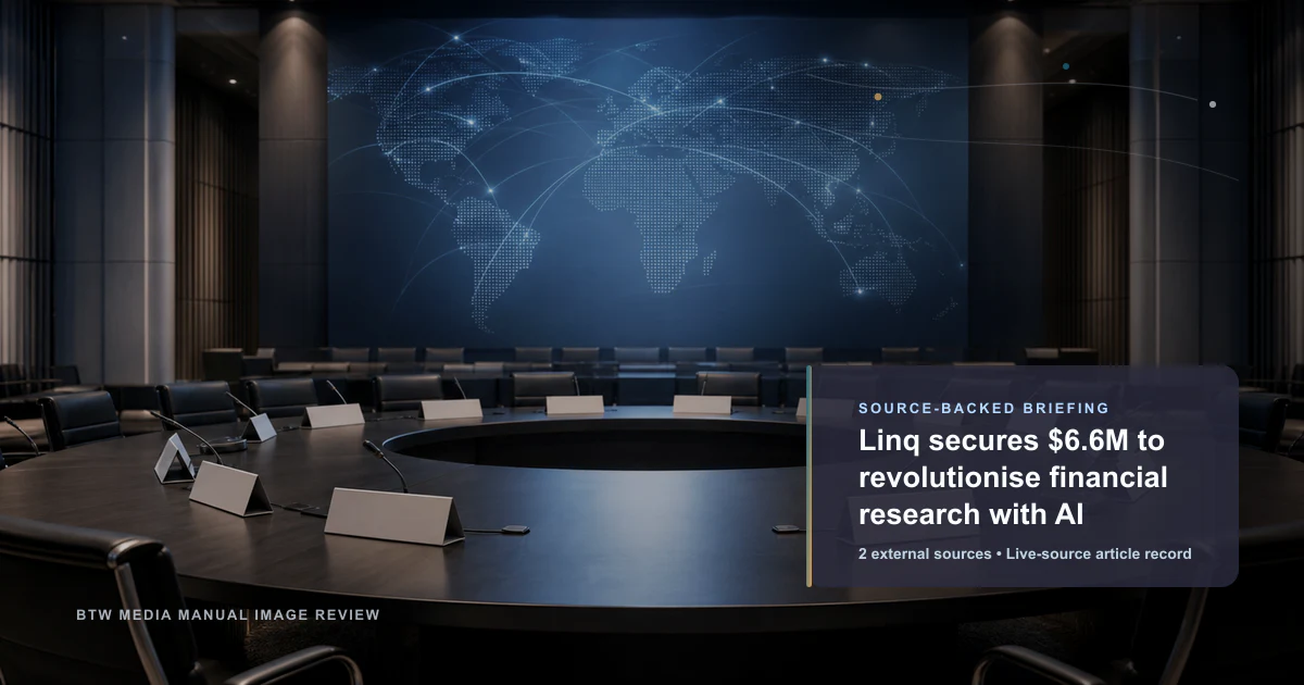Linq secures $6.6M to revolutionise financial research with AI