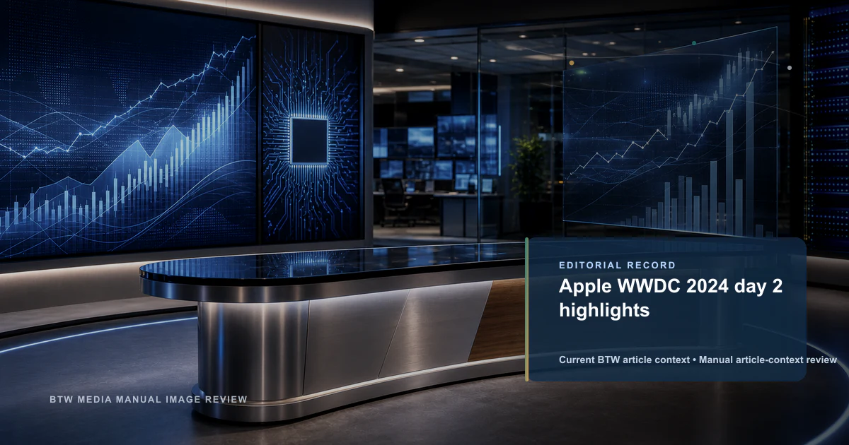 Destacados del día 2 del WWDC 2024 de Apple