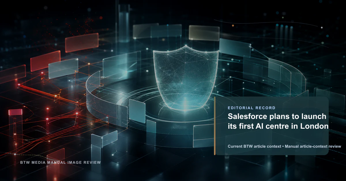 Salesforce prévoit de lancer son premier centre d'IA à Londres