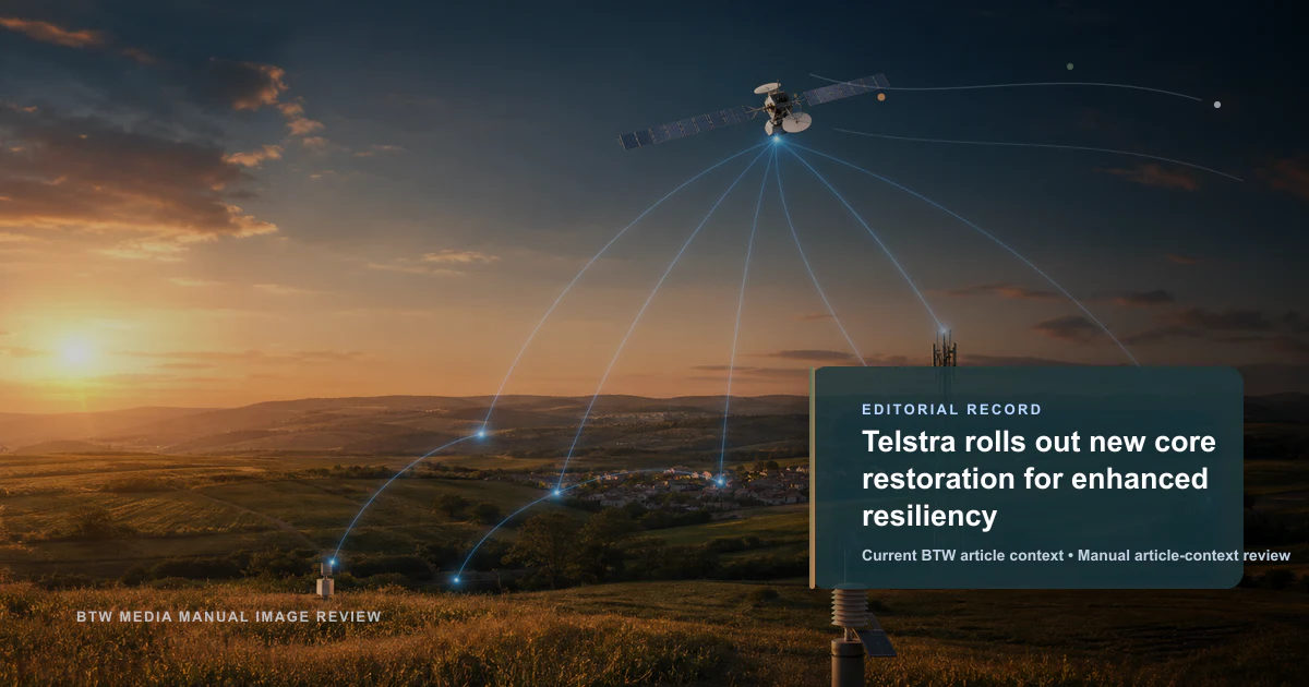 Telstra lance une nouvelle restauration du cœur pour une résilience accrue