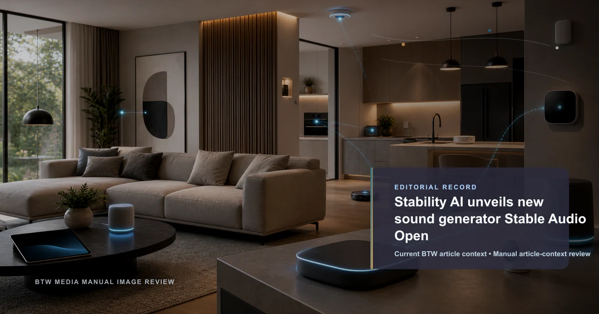 Stability AI 推出全新音效生成器 Stable Audio Open