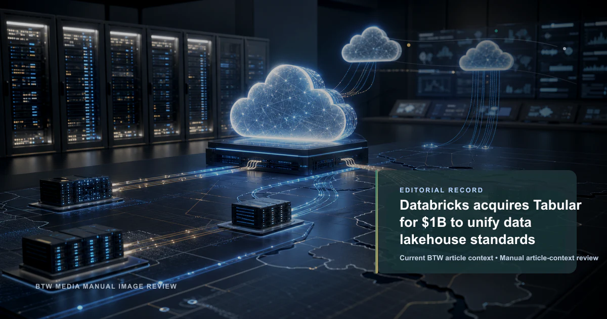 Databricks 以 10 亿美元收购 Tabular 统一数据湖仓标准