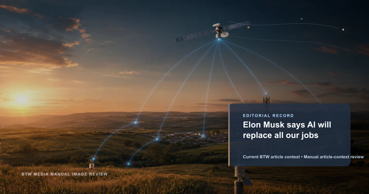 Elon Musk 表示 AI 将取代我们所有的工作
