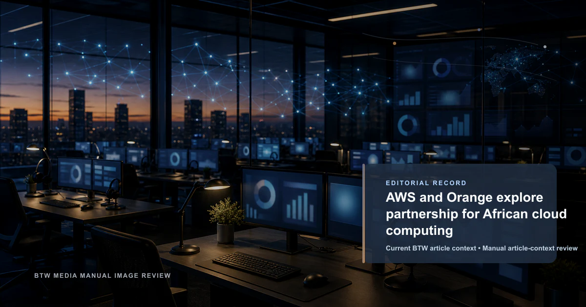 AWS and Orange explore partnership for African cloud computing reviewed editorial image