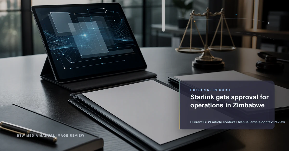 Starlink obtient l'approbation pour ses opérations au Zimbabwe