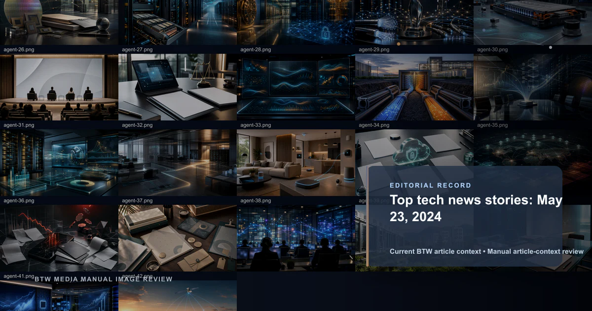 Top actualités tech : 23 mai 2024