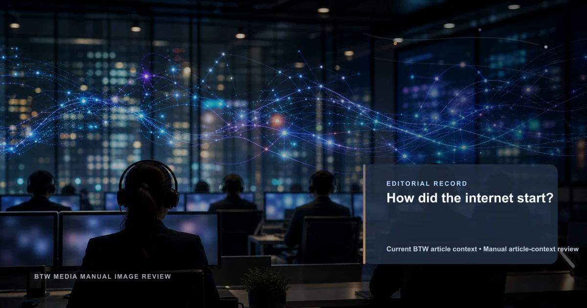 Comment Internet a-t-il commencé ?