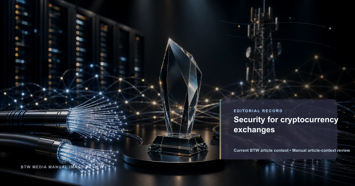 Security for cryptocurrency exchanges reviewed editorial briefing visual