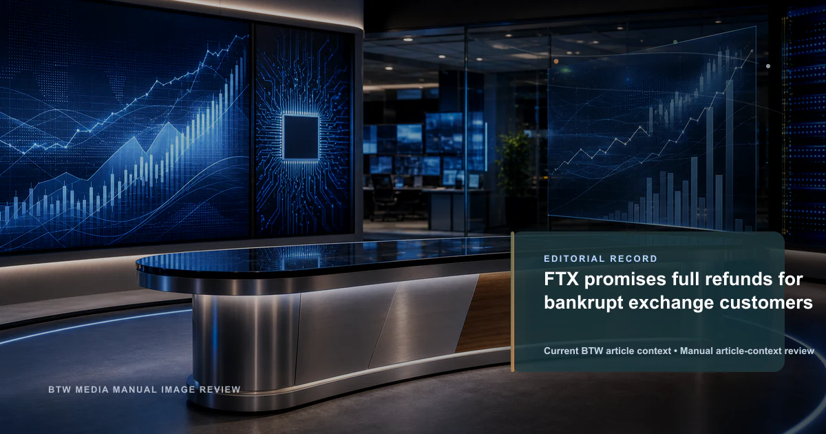 FTX promises full refunds for bankrupt exchange customers reviewed editorial briefing visual