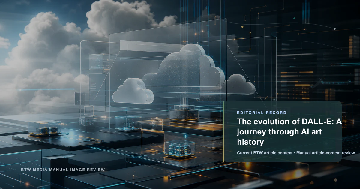 The evolution of DALL-E: A journey through AI art history reviewed editorial briefing visual