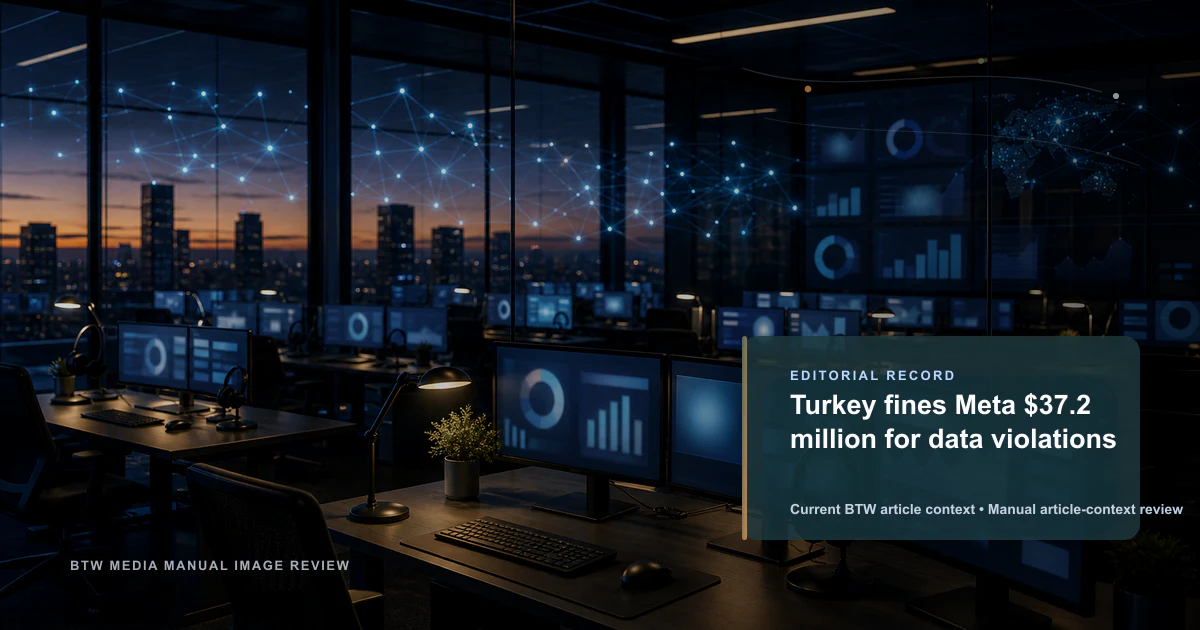 La Turquie inflige une amende de 37,2 millions de dollars à Meta pour violations de données