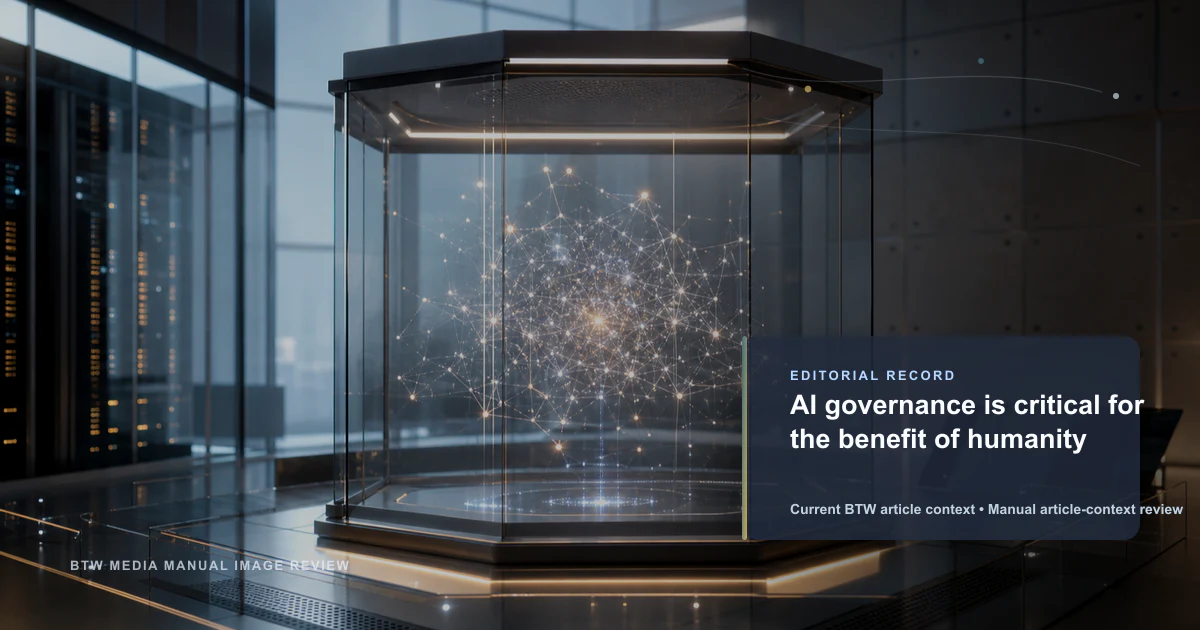 AI 治理对人类福祉至关重要