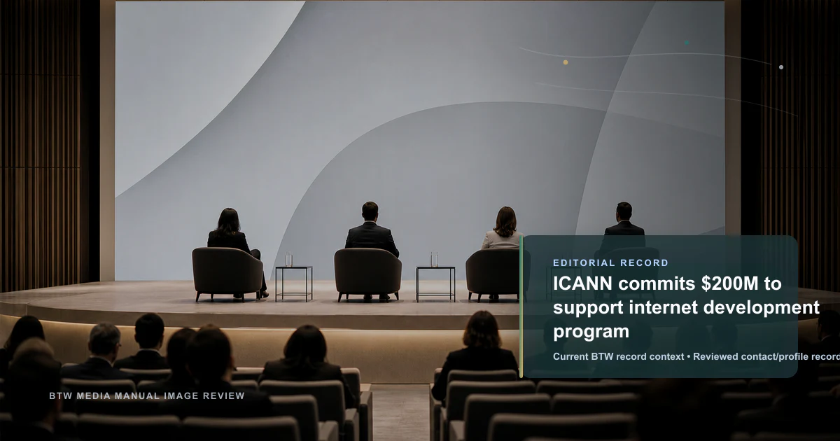 L'ICANN alloue 200 M$ au programme de subventions pour le développement de l'Internet
