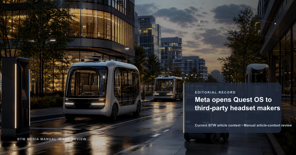 Meta opens Quest OS to third-party headset makers reviewed editorial briefing visual