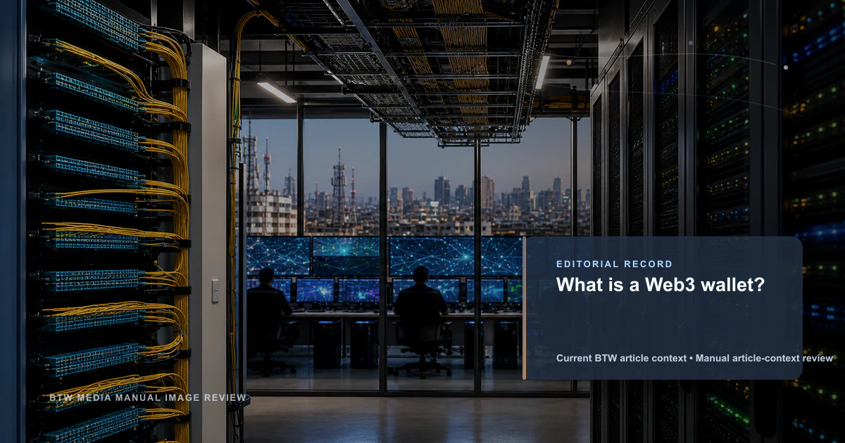 What is a Web3 wallet? reviewed editorial briefing visual