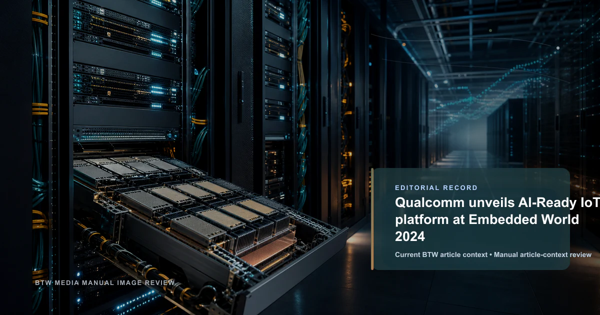 Qualcomm dévoile une plateforme IoT prête pour l'IA à Embedded World 2024