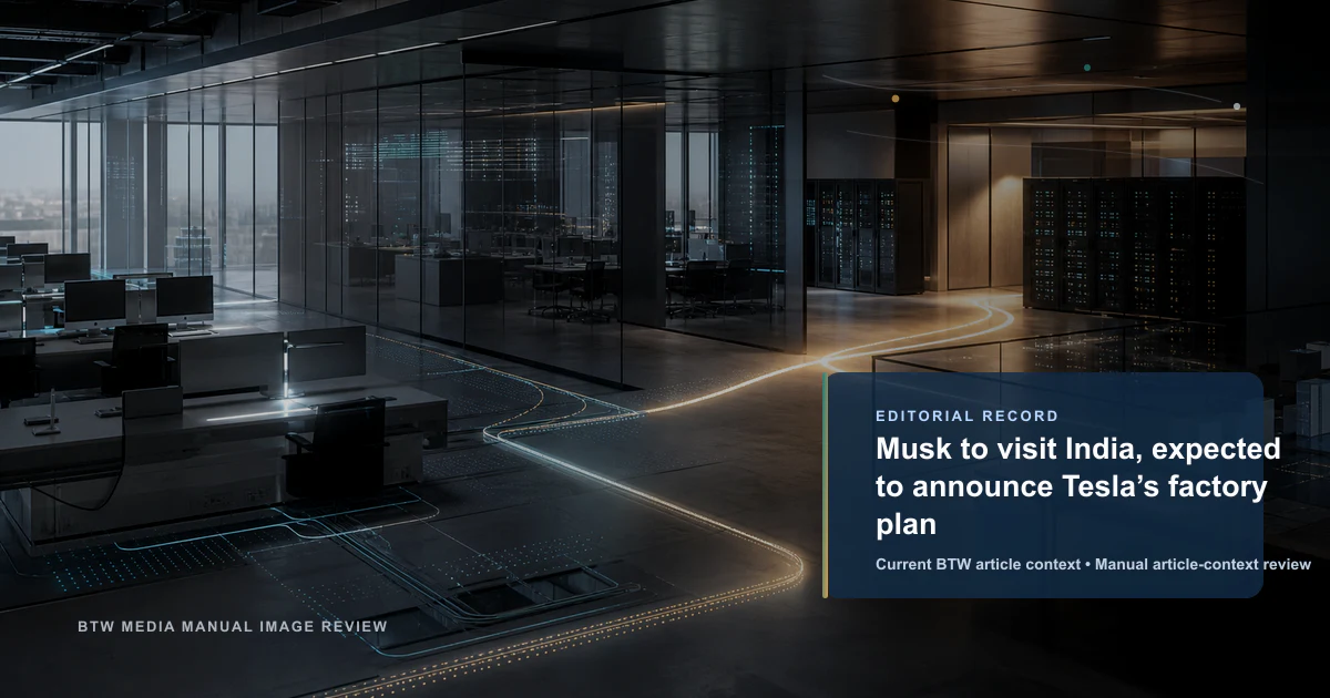 Musk va visiter l'Inde, devrait annoncer le projet d'usine de Tesla