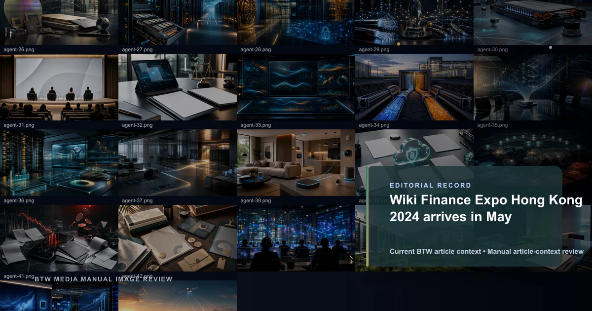 Wiki Finance Expo Hong Kong 2024 arrive en mai