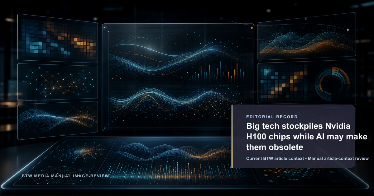 Big tech stockpiles Nvidia H100 chips while AI may make them obsolete