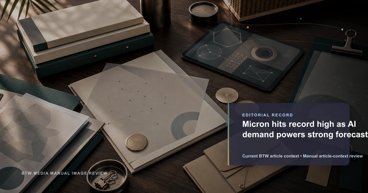 Micron atteint un niveau record alors que la demande en IA alimente des prévisions solides