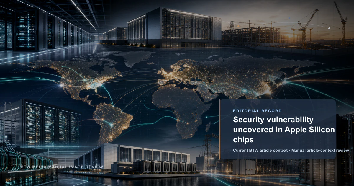 Vulnerabilidad de seguridad descubierta en los chips Apple Silicon