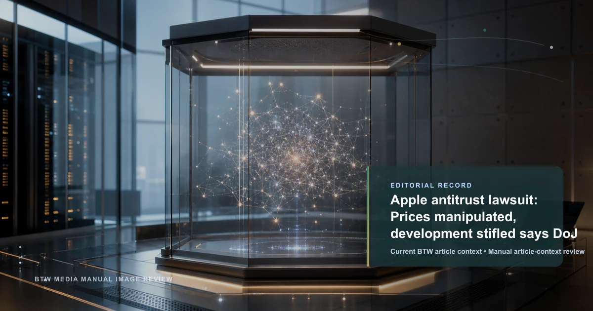 Poursuite antitrust contre Apple : prix manipulés et développement étouffé, selon le DoJ