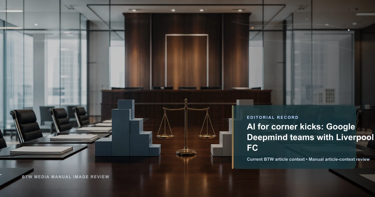 AI for corner kicks: Google Deepmind teams with Liverpool FC