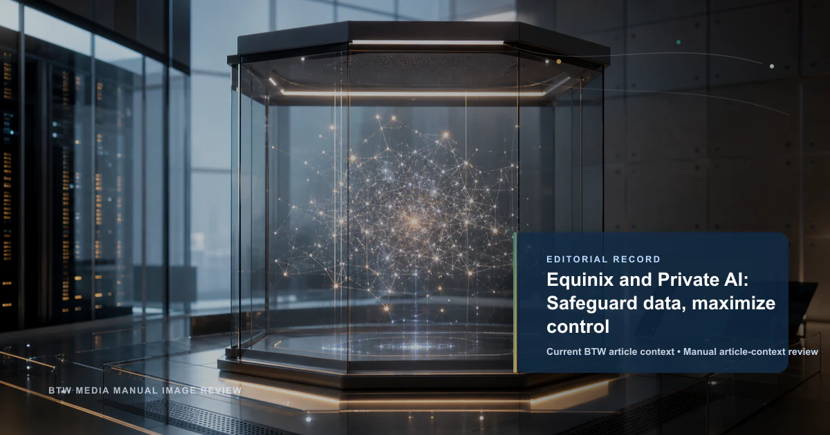 Equinix 与私有 AI：保护数据，最大化控制