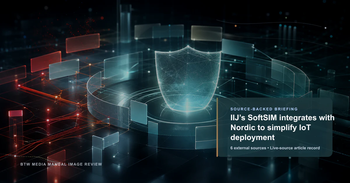 IIJ’s SoftSIM s’intègre avec Nordic pour simplifier le déploiement IoT