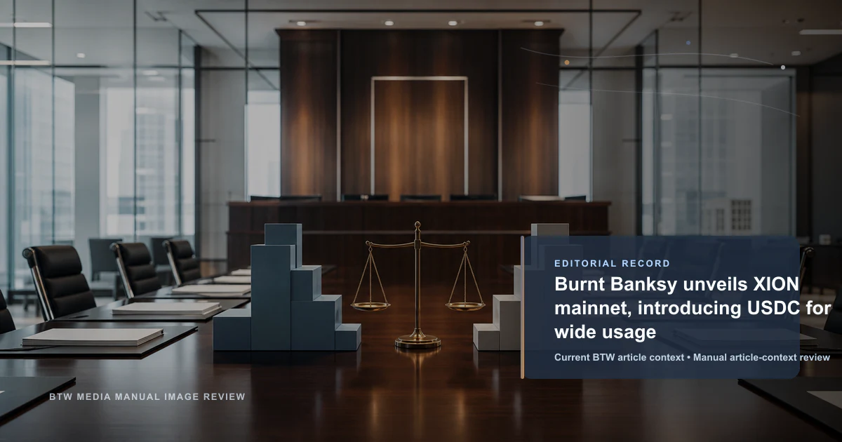 Burnt Banksy presenta XION mainnet, introduciendo USDC para uso generalizado