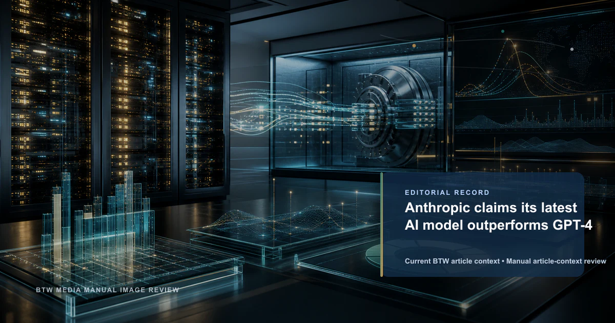 Anthropic claims its latest AI model outperforms GPT-4