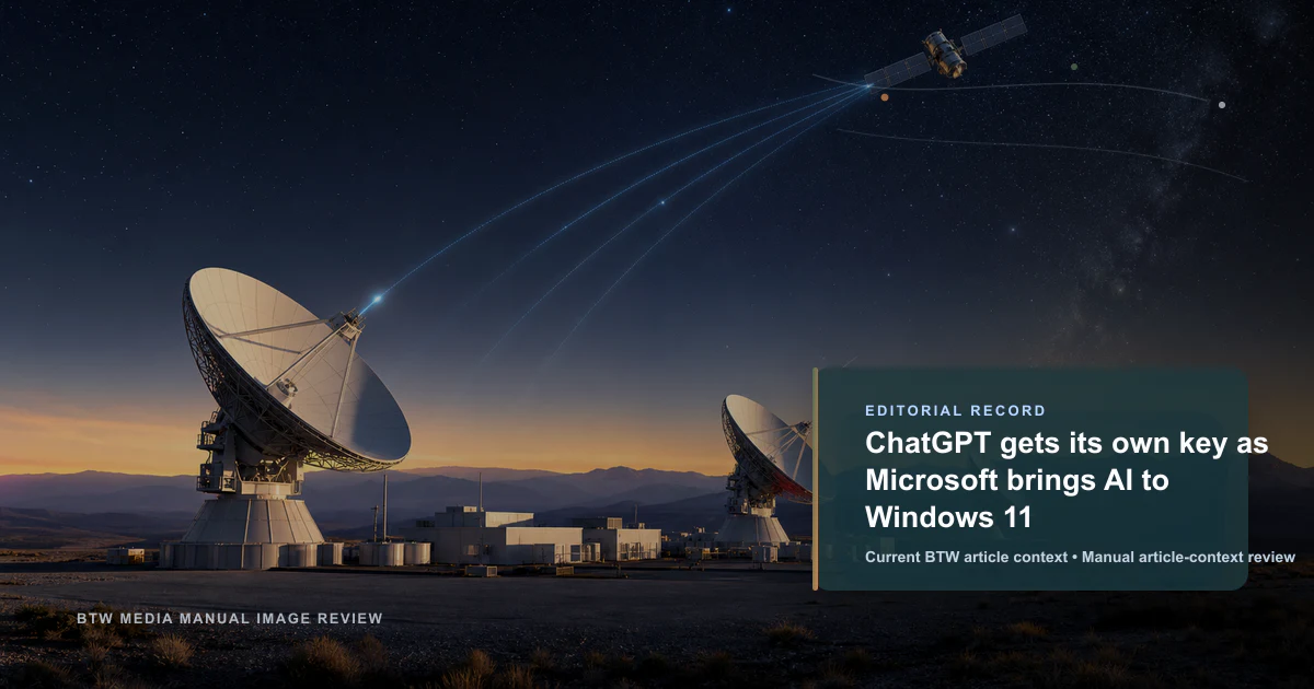 ChatGPT obtient sa touche alors que Microsoft intègre l'IA à Windows 11