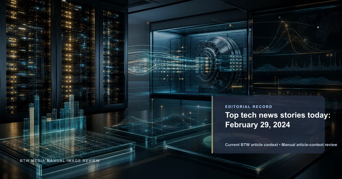 Top des actualités tech du 29 février 2024