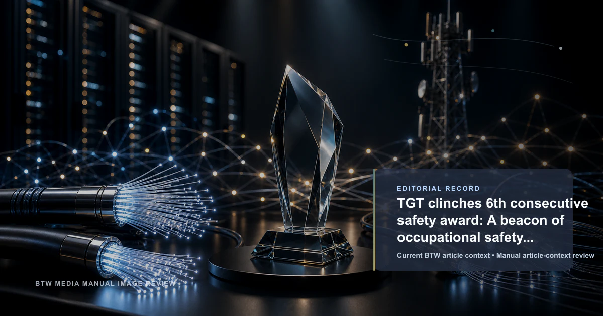TGT gana su sexto premio consecutivo de seguridad: un faro de excelencia ocupacional