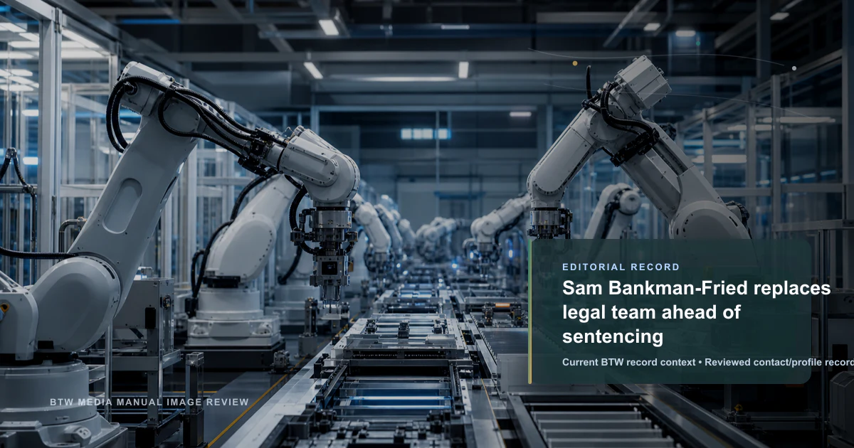 Sam Bankman-Fried replaces legal team ahead of sentencing reviewed editorial briefing visual