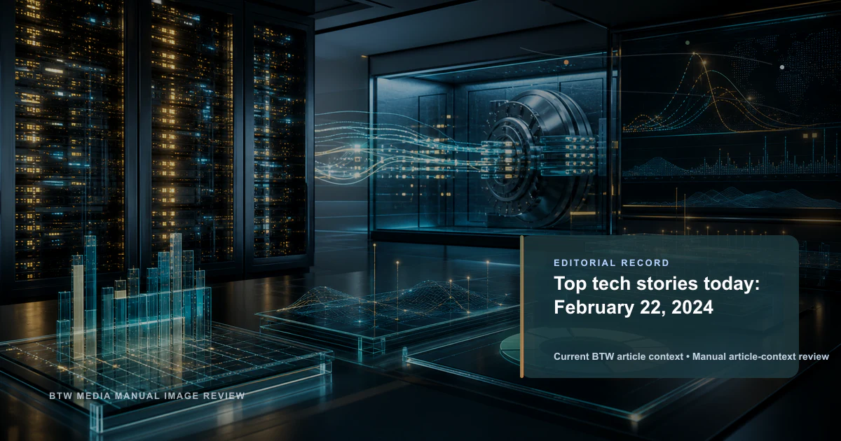Top actualités tech : 22 février 2024