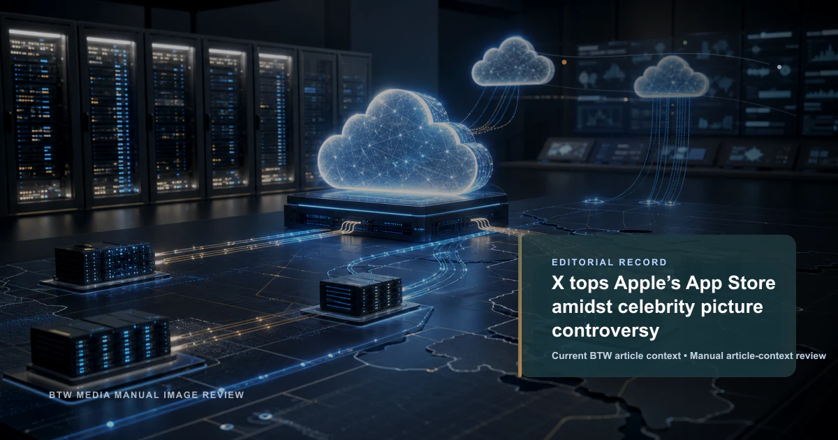 X encabeza la App Store de Apple en medio de controversia de imágenes de celebridades