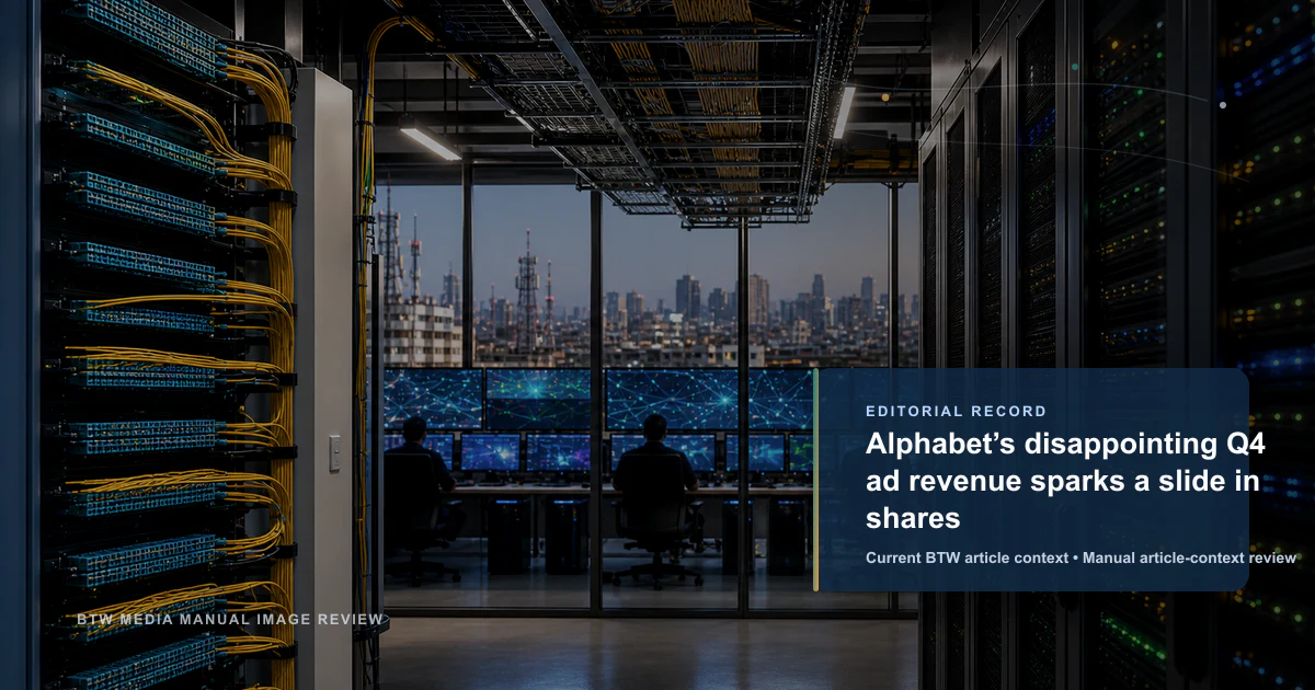 Les résultats publicitaires décevants d'Alphabet au quatrième trimestre provoquent une chute des actions