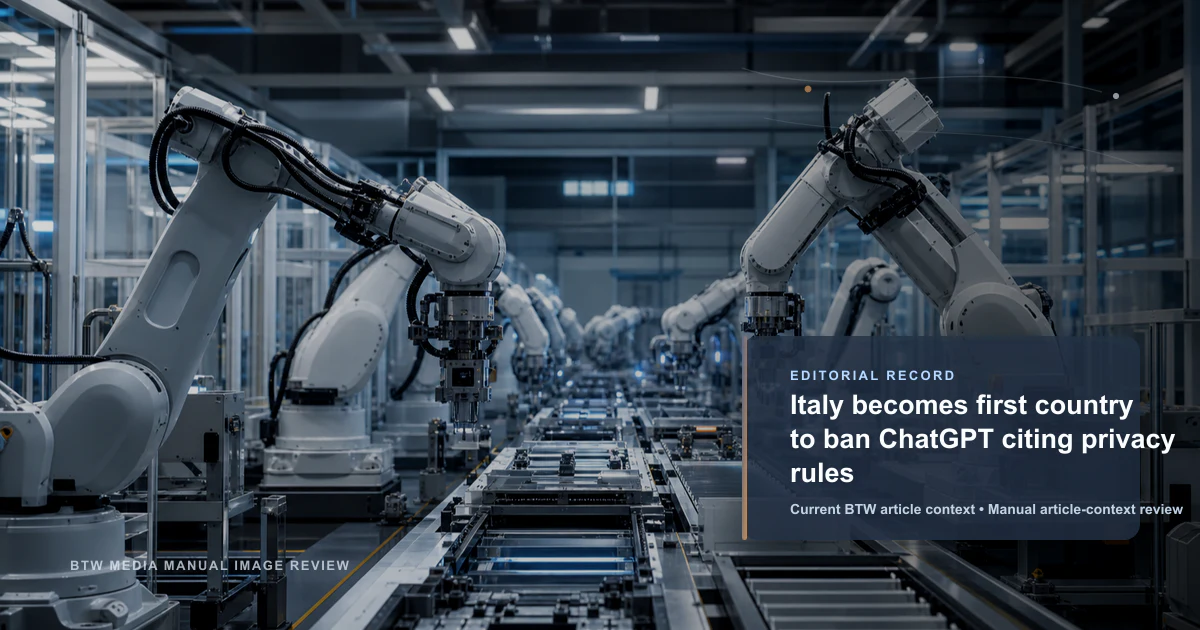 Italie : premier pays à interdire ChatGPT pour la vie privée
