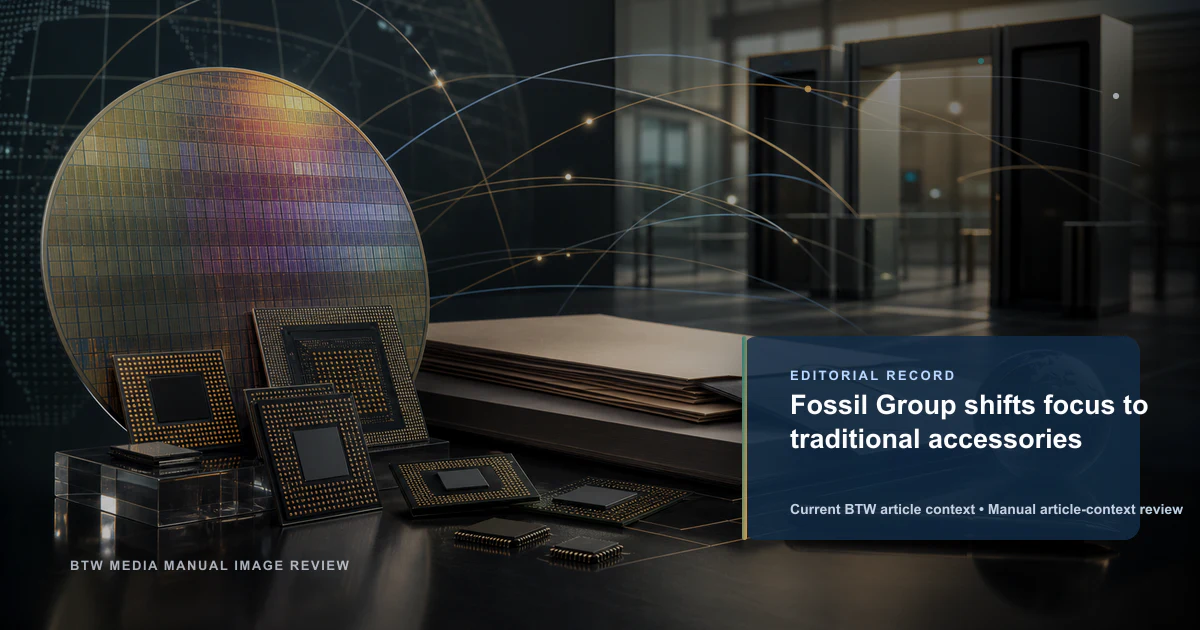 Fossil Group orienta su enfoque hacia los accesorios tradicionales