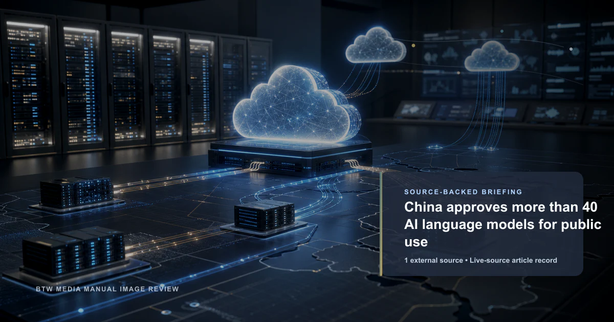 La Chine approuve plus de 40 modèles de langage IA pour usage public