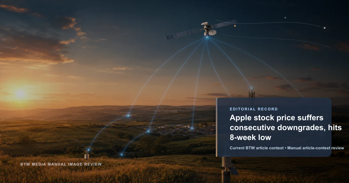 Acciones de Apple sufren degradaciones consecutivas, tocan mínimo de 8 semanas