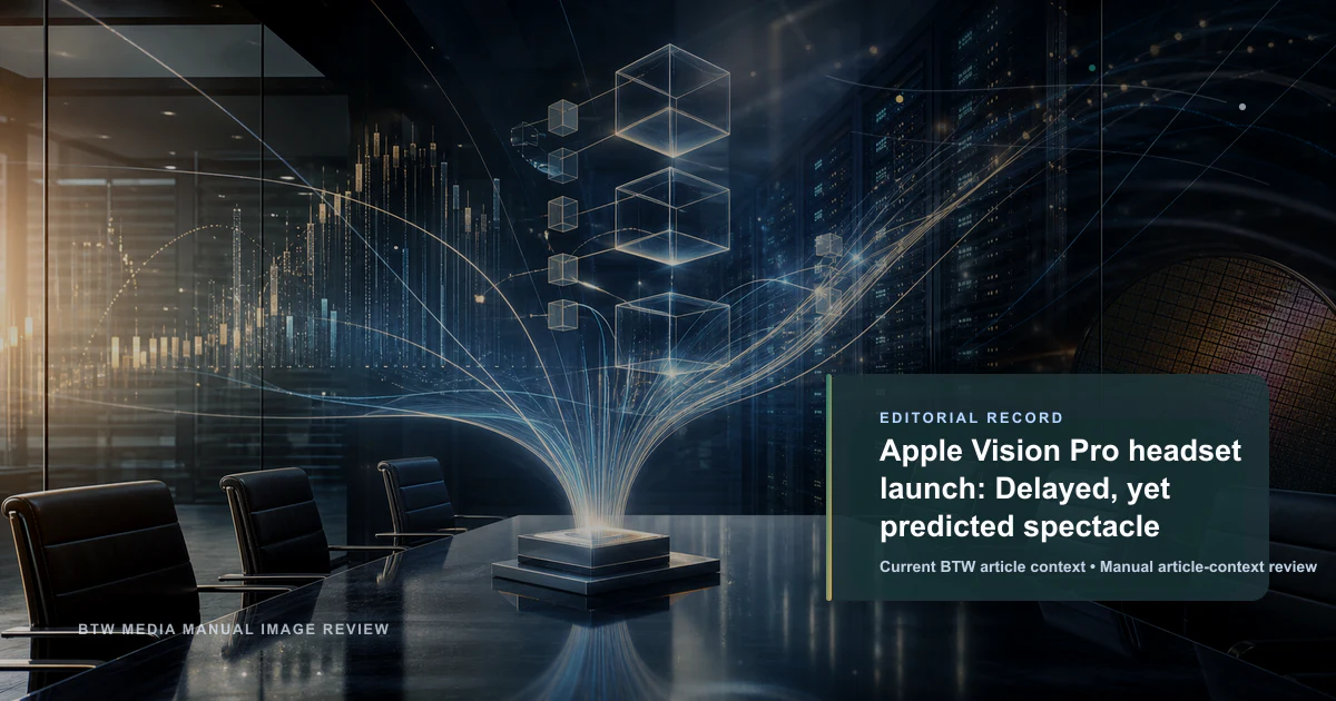 Lancement du casque Apple Vision Pro : retardé, mais un spectacle prédit