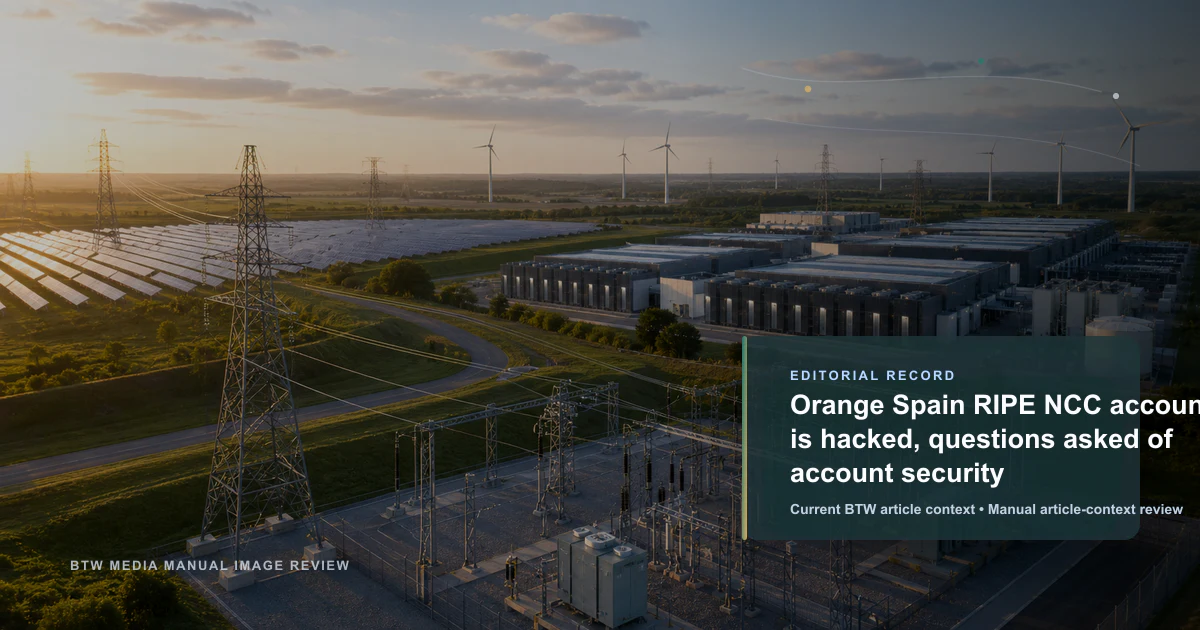 Le compte RIPE NCC d'Orange Espagne piraté, des questions se posent sur la sécurité des comptes
