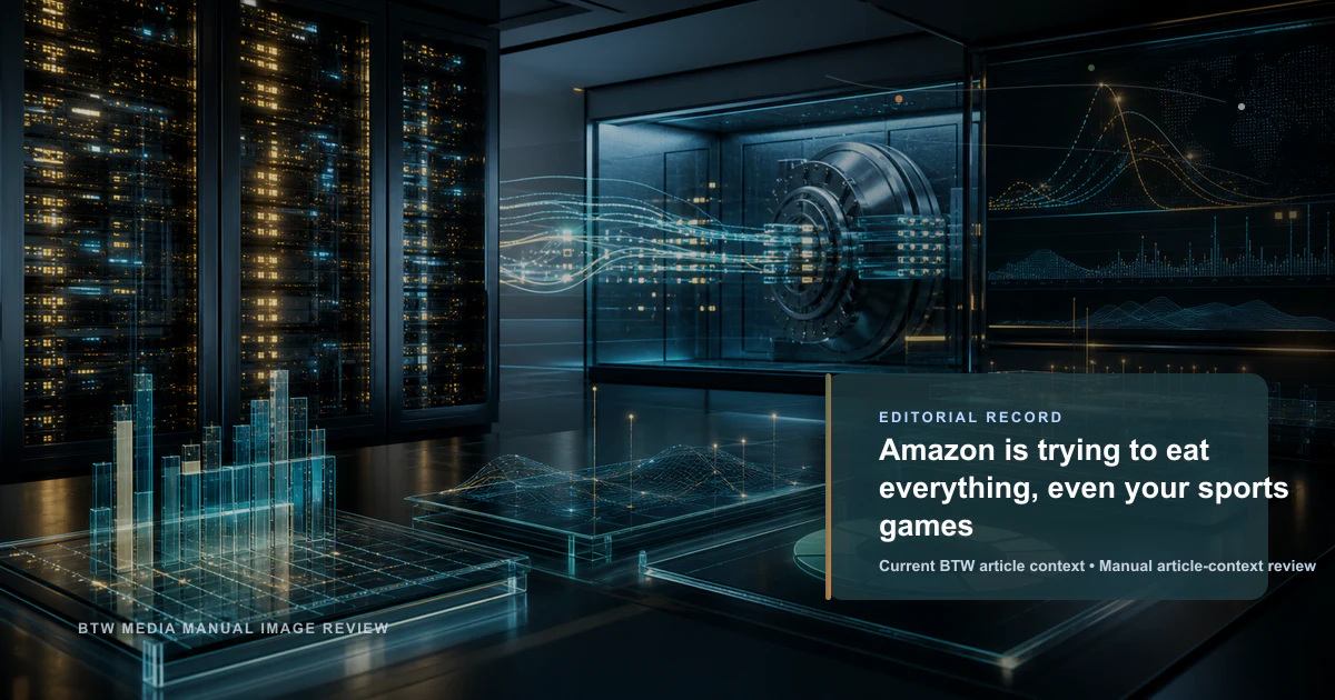Amazon essaie de tout dévorer, même vos matchs sportifs
