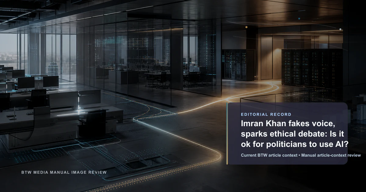 Imran Khan utilise une voix IA et suscite un débat éthique : l'IA en politique est-elle acceptable ?